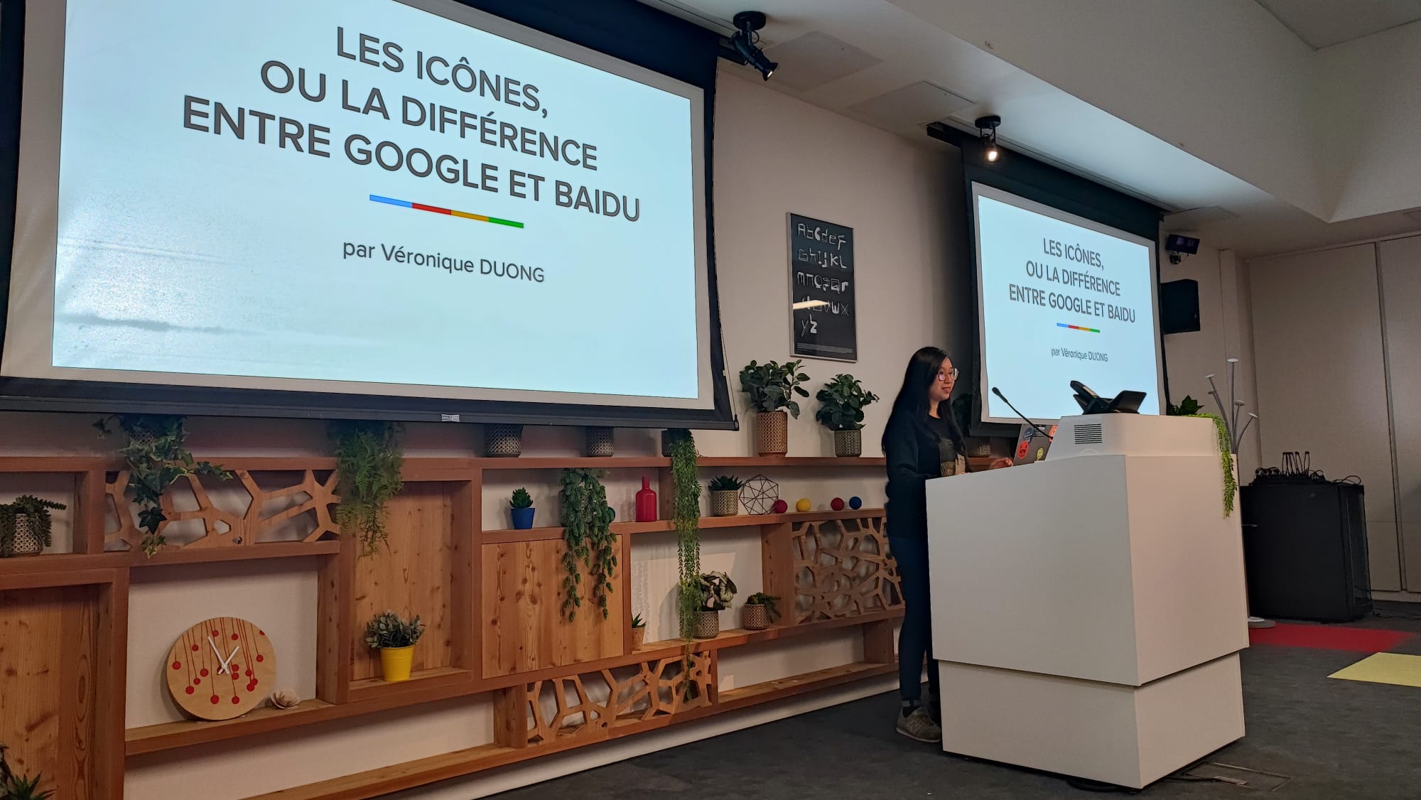 Conférence chez Google - Speaker Véronique DUONG - Experte SEO international